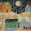 Christmas Sleigh Ride Diamond Painting