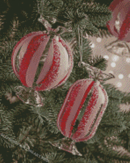 Christmas Baubles Tree Diamond Painting