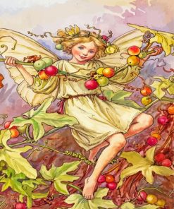 Cicely Mary Barker The White Bryony Fairy Diamond Painting