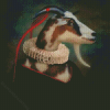 Classic Mr Goat Diamond Painting