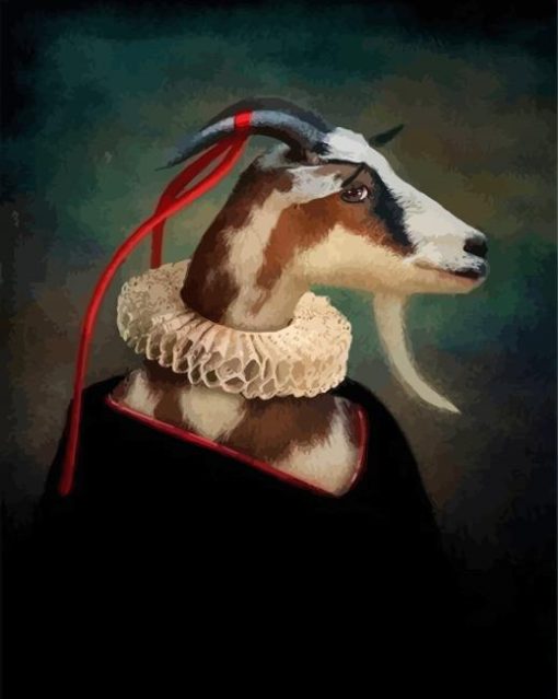 Classic Mr Goat Diamond Painting