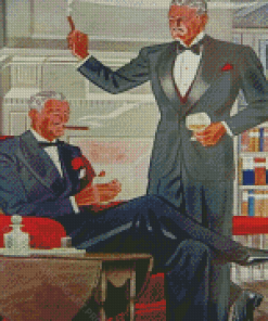 Classic Old Retro Men Diamond Painting