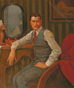 Classic Retro Man Diamond Painting