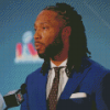 Classy Larry Fitzgerald Diamond Painting