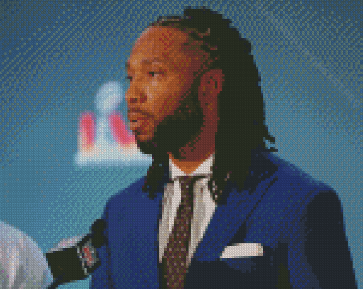 Classy Larry Fitzgerald Diamond Painting