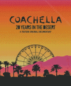 Coachella Valley Poster Diamond Painting