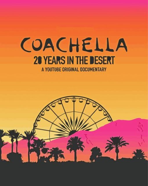 Coachella Valley Poster Diamond Painting