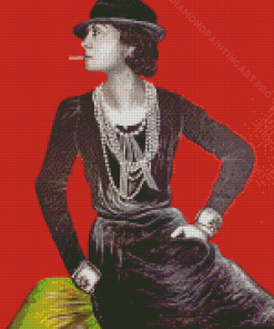 Coco Chanel Lady Diamond Painting