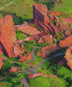 Colorado Red Rocks Diamond Painting