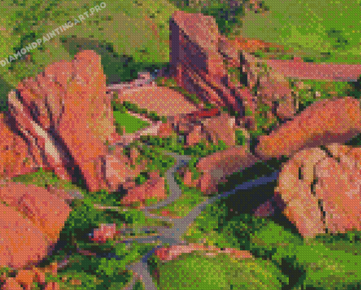 Colorado Red Rocks Diamond Painting