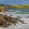 Daymer Bay Seascape Diamond Painting