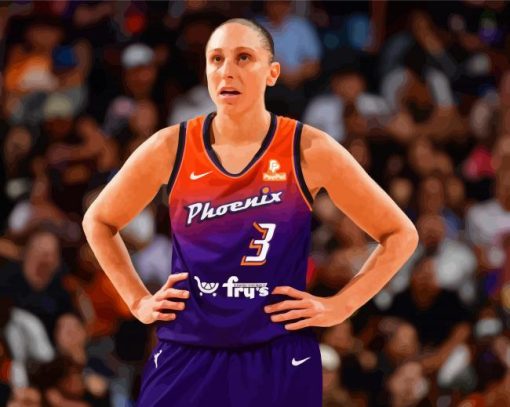 Diana Taurasi Basketball Player Diamond Painting