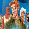 Disney Atlantis Characters Diamond Painting