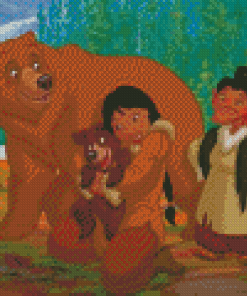 Disney Brother Bear Animated Film Diamond Painting