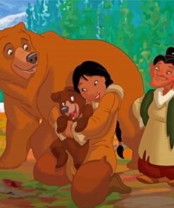 Disney Brother Bear Animated Film Diamond Painting