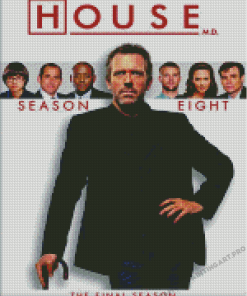 Dr House Serie Poster Diamond Painting