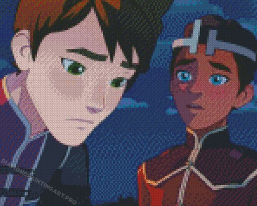 Dragon Prince Characters Diamond Painting