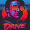 Drive With Ryan Gosling Poster Diamond Painting