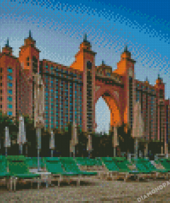 Dubai Atlantis The Palm Diamond Painting