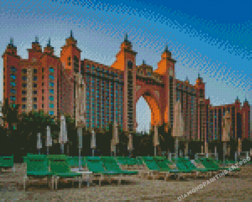 Dubai Atlantis The Palm Diamond Painting