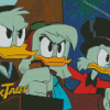 Duck Tales Cartoon Diamond Painting