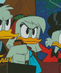 Duck Tales Cartoon Diamond Painting