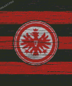 Eintracht Frankfurt Logo Diamond Painting