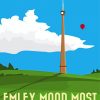 Emley Moor Mast Poster Art Diamond Painting