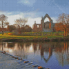 England Bolton Abbey Ruins Diamond Painting