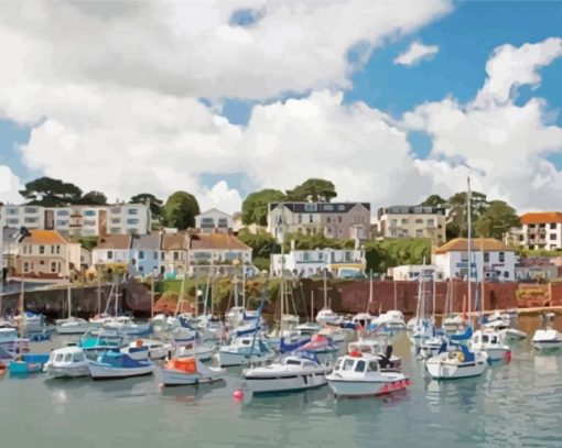 England Paignton Harbour Diamond Painting