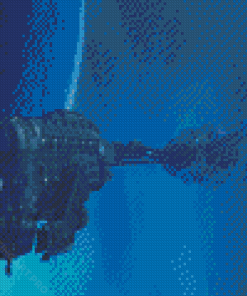 Event Horizon Space Ship Diamond Painting