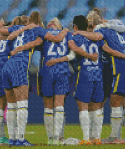 FC Chelsea Ladies Players Diamond Painting