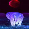 Fantasy Elephant Moon Diamond Painting