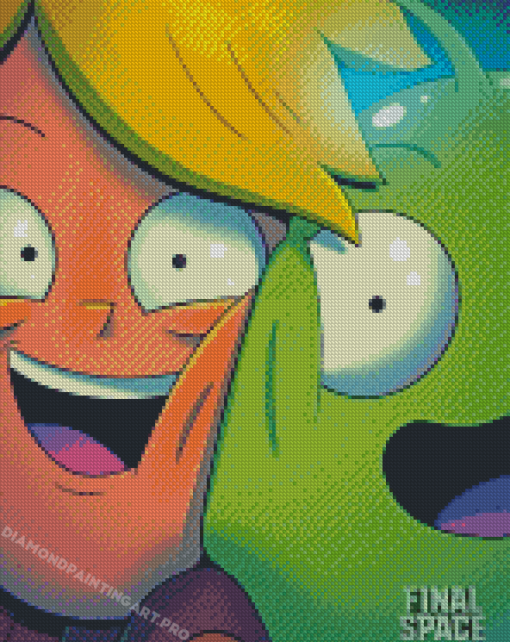 Final Space Diamond Painting