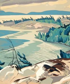 Fisherman Point A J Casson Diamond Painting