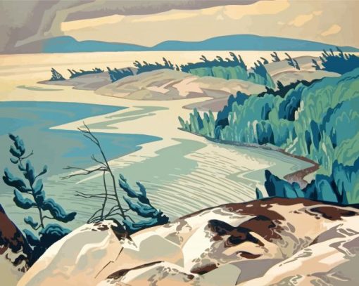 Fisherman Point A J Casson Diamond Painting