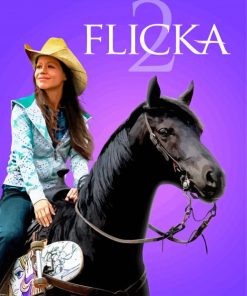 Flicka Poster Diamond Painting