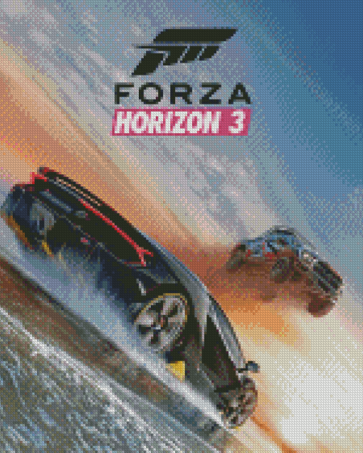 Forza Horizon Poster Diamond Painting