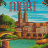 France Niort Poster Diamond Painting