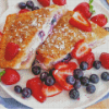 Vegan Stuffed French Toast Diamond Painting