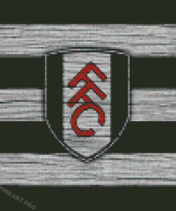 Fulham Fc Logo Diamond Painting