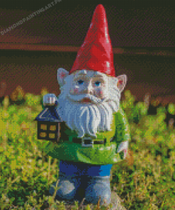 Garden Gnome Diamond Painting