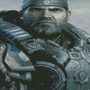 Gears Of War Marcus Fenix Diamond Painting