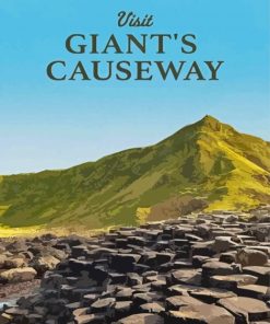 Giants Causeway Poster Diamond Painting