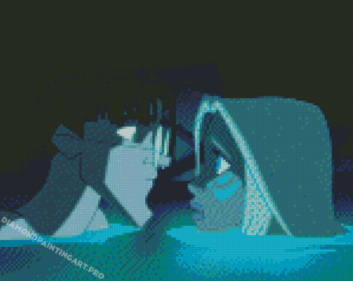 Atlantis Princess Kida And Milo Diamond Painting