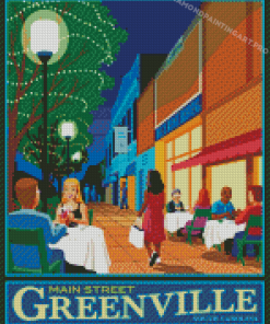 Greenville Poster Diamond Painting