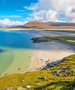 Hebrides Island Beach Scotland Diamond Painting