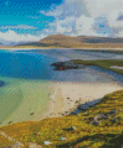 Hebrides Island Beach Scotland Diamond Painting