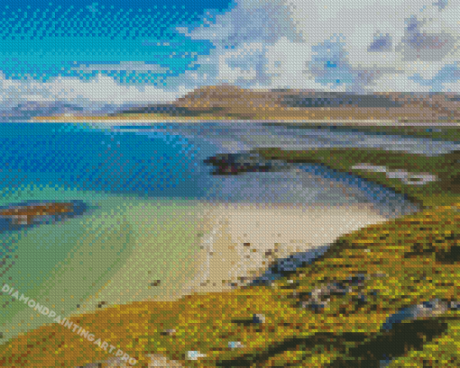 Hebrides Island Beach Scotland Diamond Painting