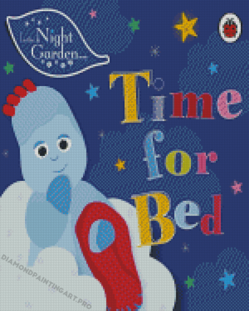 Igglepiggle In The Night Garden Time For Bed Diamond Painting